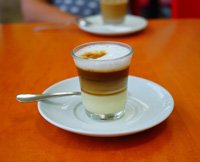 Cortado, eine Espresso-Variante