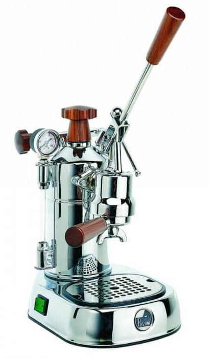 Handhebel-Espressomaschine La Pavoni Professional Lusso Handhebel Siebträgermaschine La Pavoni Professional Lusso