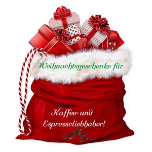 Weihnachtsgeschenke für Kaffee- und Espressoliebhaber!