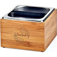 Holz Abklopfbehälter für Siebträger von Puro Verde