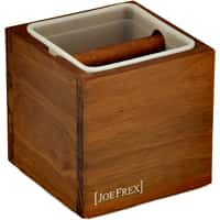 Abschlagbehälter Holz Classic braun von JoeFrex