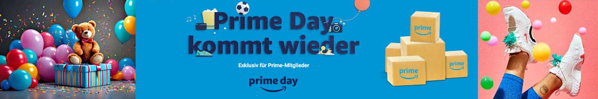 Amazon Prime Day kommt wieder! Prime Day 2024 für Prime Mitglieder