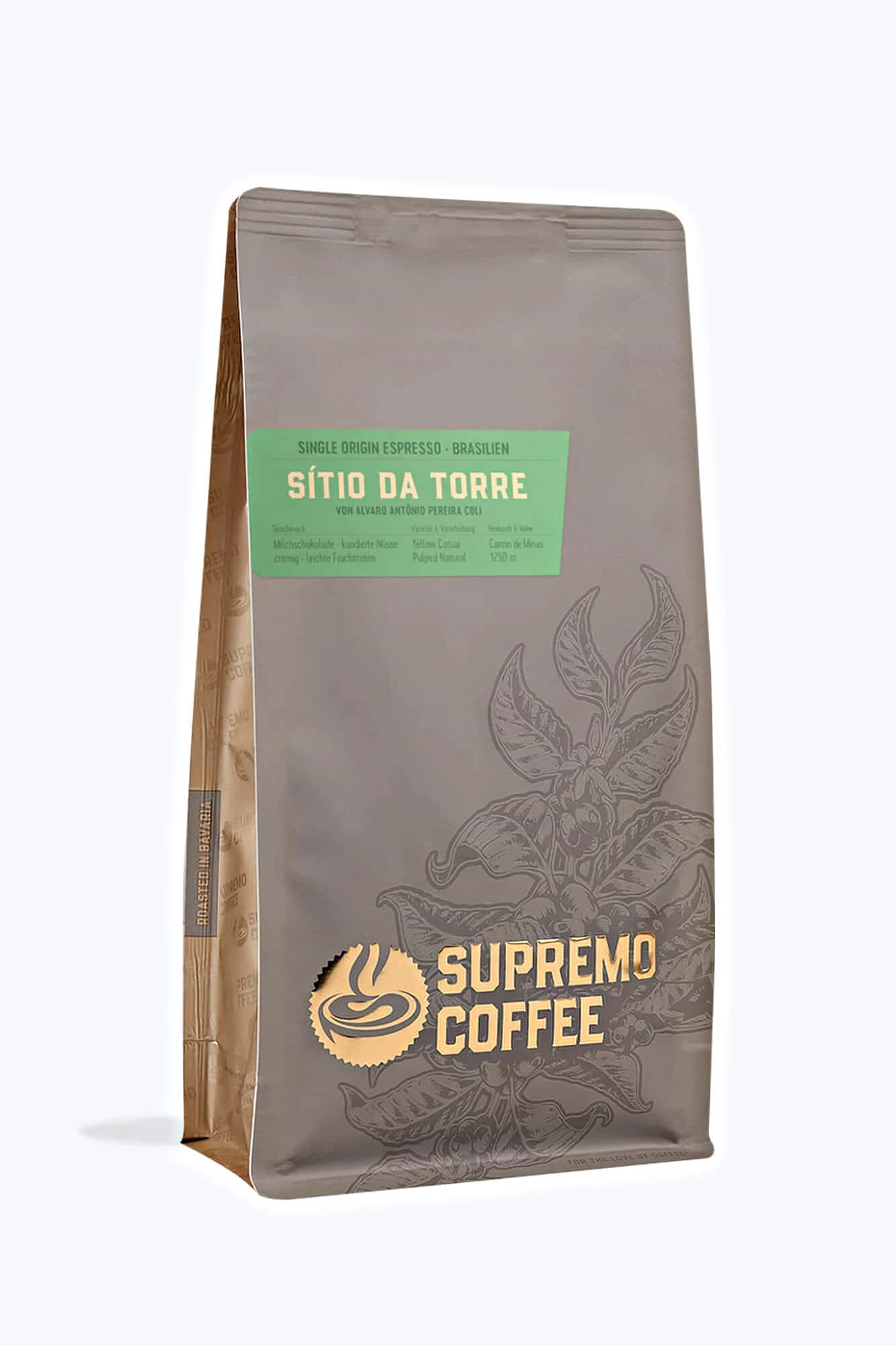 100% Arabica Kaffee für Siebträger - Supremo Sitio Da Torre Espresso 1kg