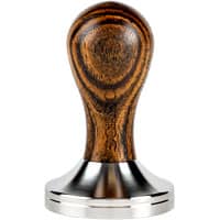 SORSO Barista Tamper, Edelstahl, mit Holzgriff, 58 mm – Braun SORSO Barista Tamper, Edelstahl, mit Holzgriff, 58 mm – Braun