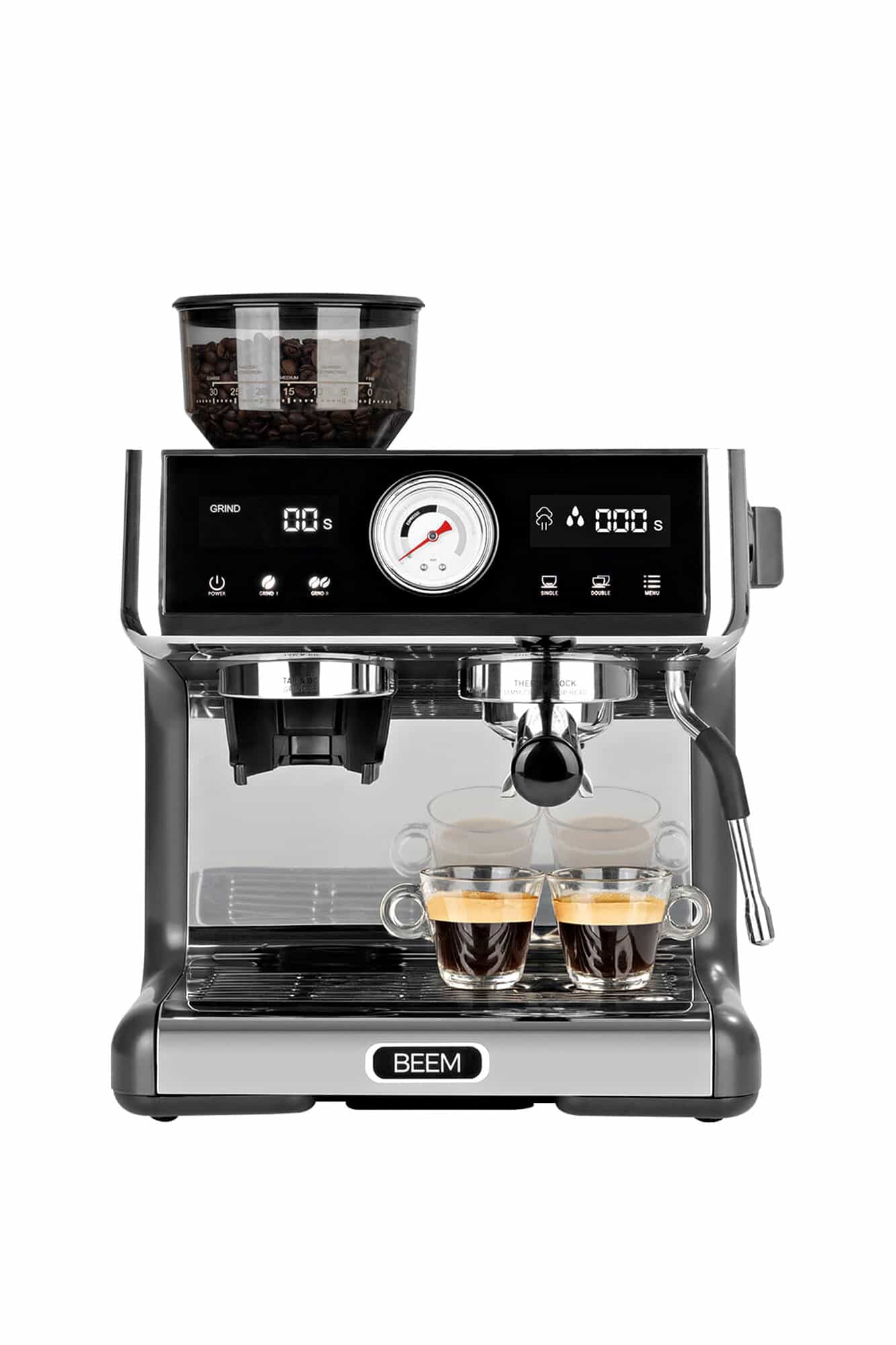 Espressomaschine mit Kaffeemühle BEEM Espresso Grind Expert
