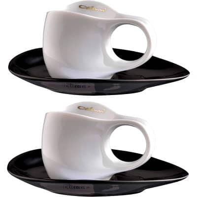 Luigi Colani Espressotassen – besonderes Design in Schwarz-Weiß