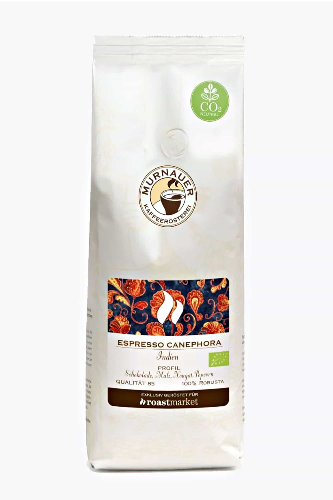 Besonderer Kaffee Murnauer Espresso Canephora Bio