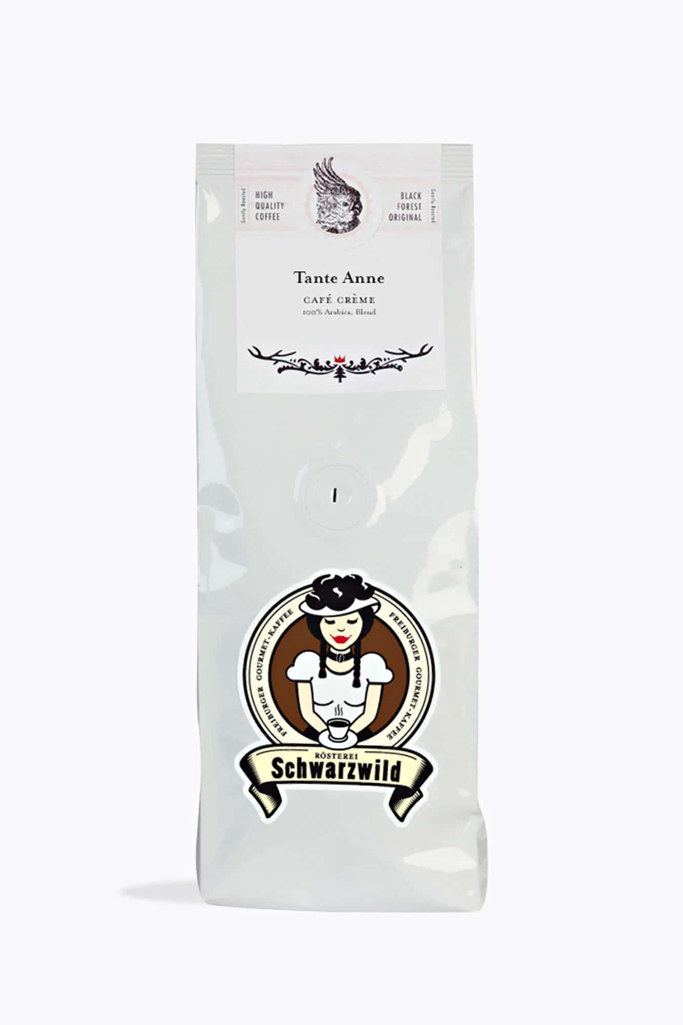 Besonderer Kaffee für Siebträger Schwarzwild Tante Anne