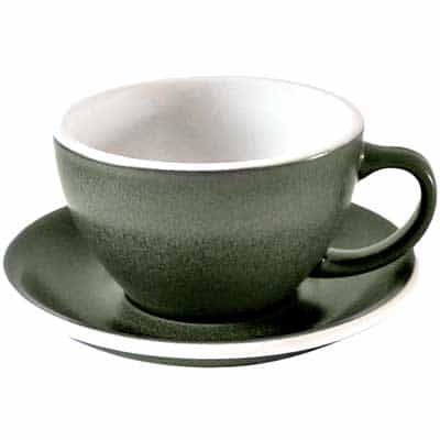 Farbige Loveramics Cappuccino-Tasse 200 ml in Forest