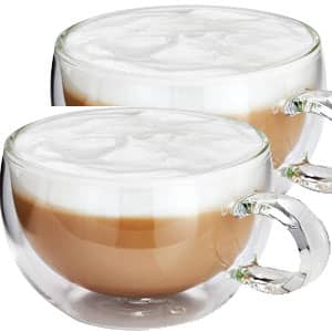 Cappuccino Tassen Glas dopelwandig