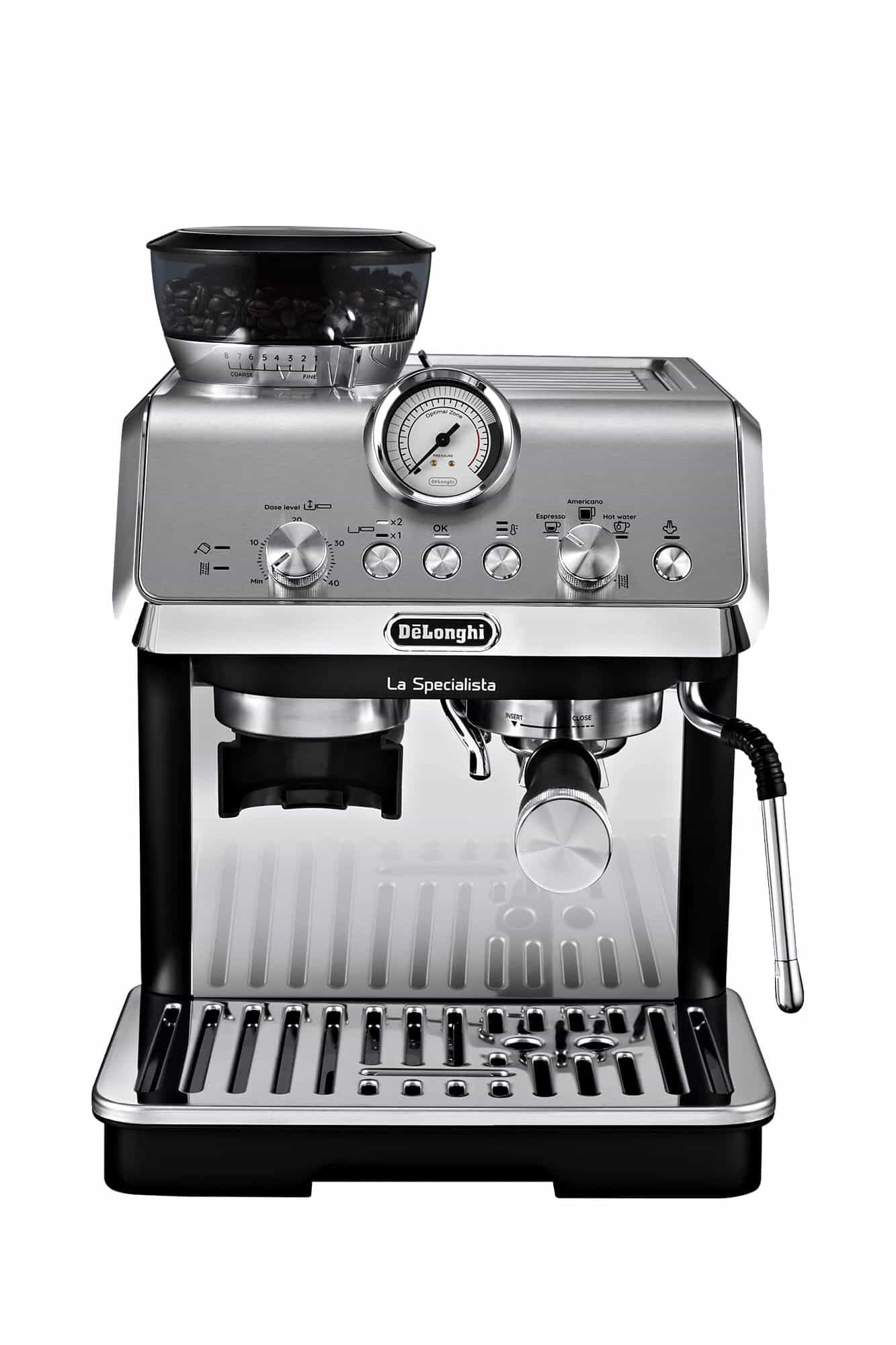Espressomaschine mit Kaffeemühle De'Longhi La Specialista Arte EC 9155