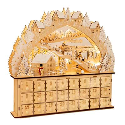 Jetzt DIY-Adventskalender aus Holz & LED - befüllbar kaufen! DIY-Adventskalender aus Holz & LED - befüllbar