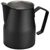 Edelstahl Milchkännchen - Motta Milchkanne Europa schwarz 350ml