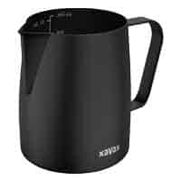 Milchkännchen - Xavax Barista Aufschäumkännchen schwarz 350ml