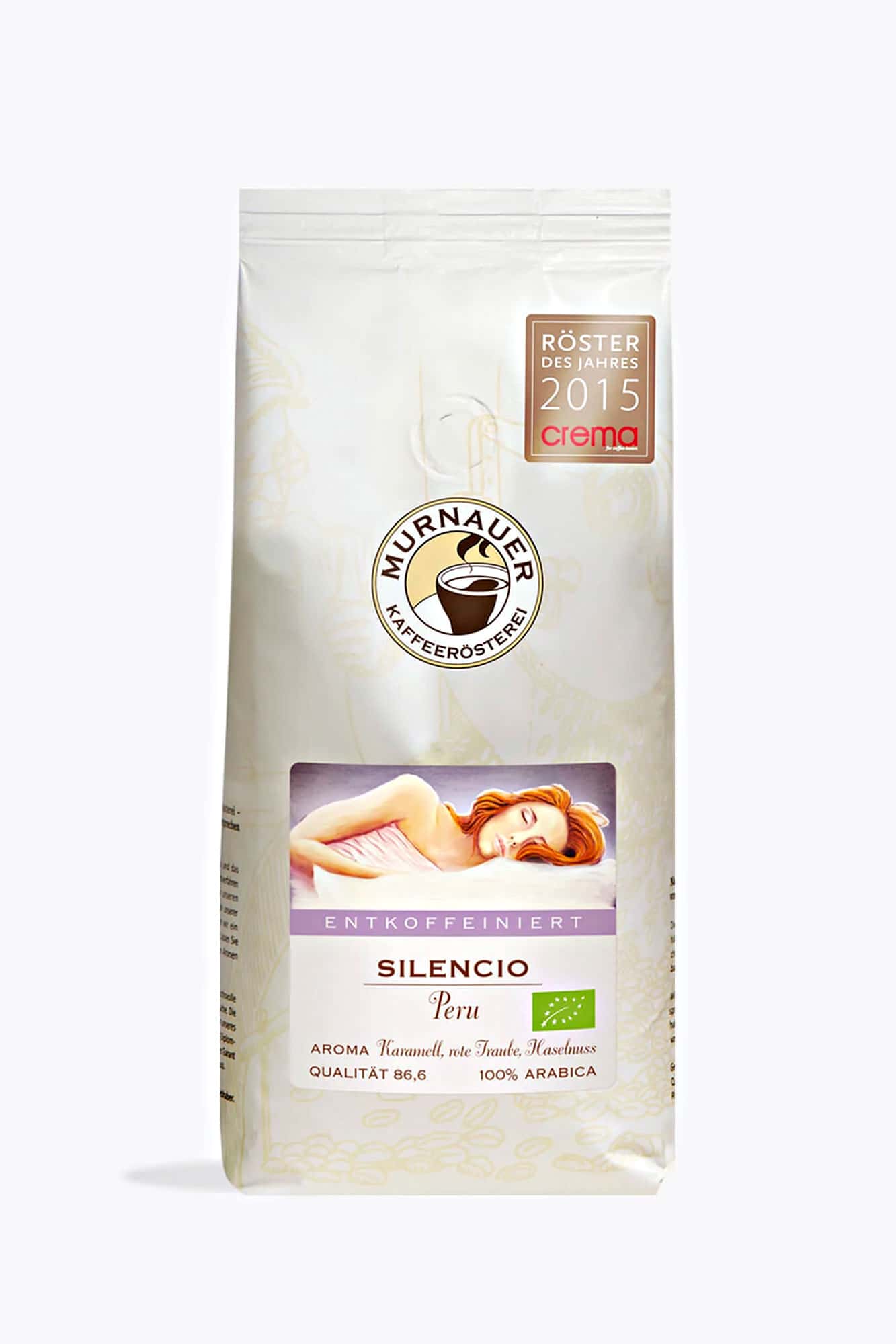 Entkoffeinierter Kaffee Murnauer Silencio Bio Espresso