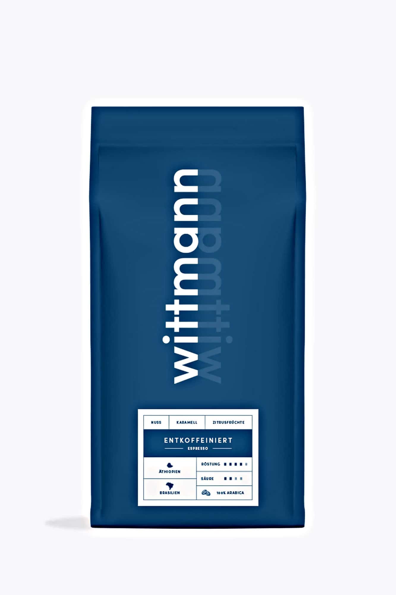 Entkoffeinierte Kaffeebohnen Wittmann Kaffee Entkoffeiniert