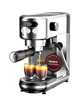 Neretva 20 Bar Espressomaschine unter 200 Euro Espressomaschinen unter 200 Euro: Neretva 20 Bar