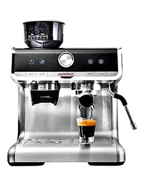 Siebträgermaschine Angebot mit integriertem Mahlwerk Gastroback Design Espresso Barista Pro 42616