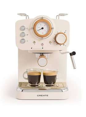 Espressomaschine CREATE THERA RETRO in Matt Siebträgermaschinen unter 200 Euro CREATE THERA RETRO in Matt