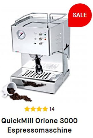 Ostergeschenkidee, die Espressomaschine Quick Mill Orione 3000 Espressomaschine Quick Mill Orione 3000 - Espresso Geschenke zu Ostern 2020