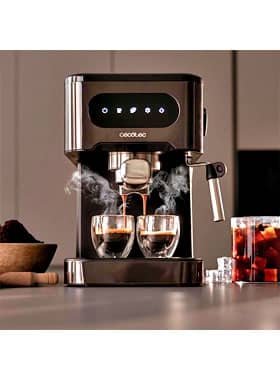 Cecotec Power Espresso 20 Coldbrew Siebträgermaschine Espressomaschine unter 100 Euro Cecotec Power Espresso 20 Coldbrew