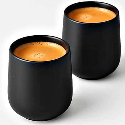 Keramik Espressotassen Set Maxito für 2 Personen