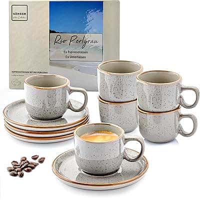 Espressotassen Set für 6 Personen von Sänger Rio