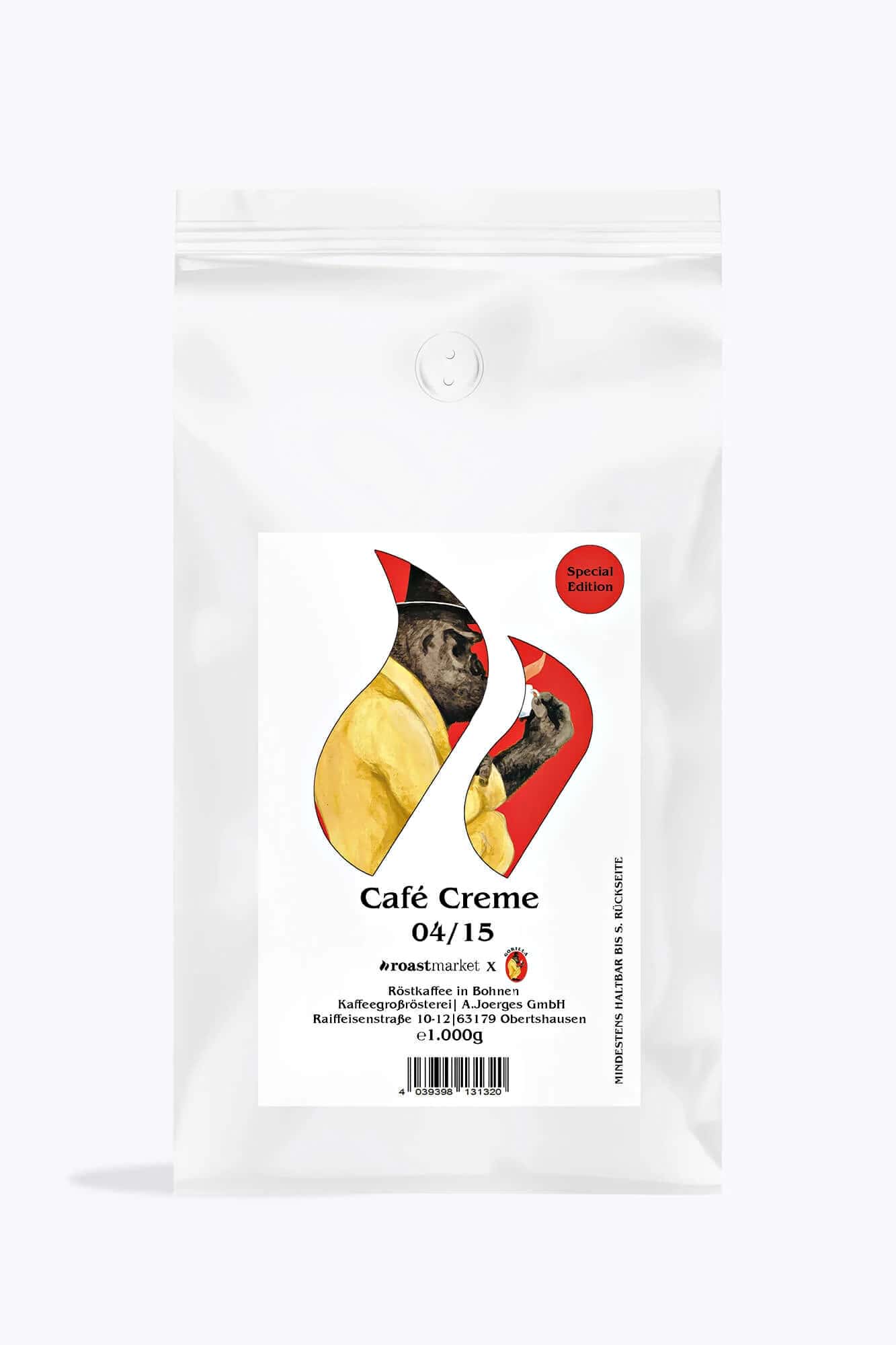 Gorilla Kaffee Gorilla Café Creme 04/15 Special Edition 1kg