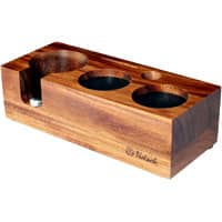 NOTSEK Tamperstation aus Walnussholz für Siebträger 51mm & 54mm
