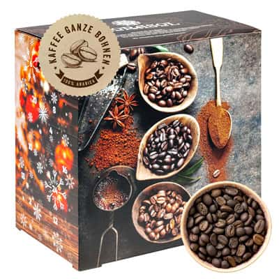 Corasol Premium Flavoured Espresso Adventskalender Corasol Premium Adventskalender 24 Kaffee-Kreationen - Ganze Bohnen