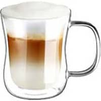 Latte-Macchiato-Gläser mit Henkel, 4er-Set, 240 ml, von ecooe Latte-Gläser mit Henkel, 4er-Set, 240 ml, von ecooe