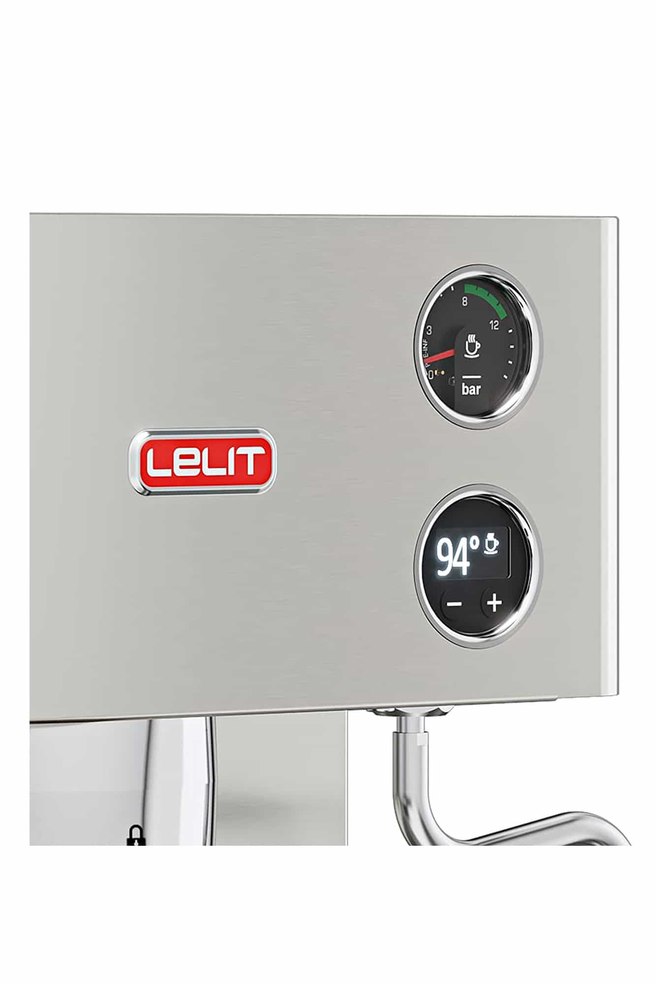 Lelit Elizabeth PL92T Dualboiler Siebträgermaschine Manometer