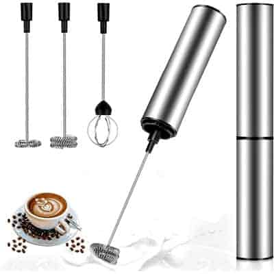 Milchstabaufschaeumer von MOSUO mit USB aufladen