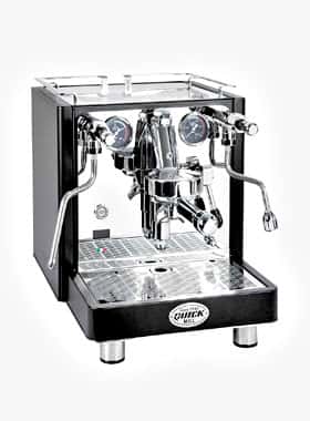 Quick Mill Siebträgermaschine 01006 Essence Nero Espresso