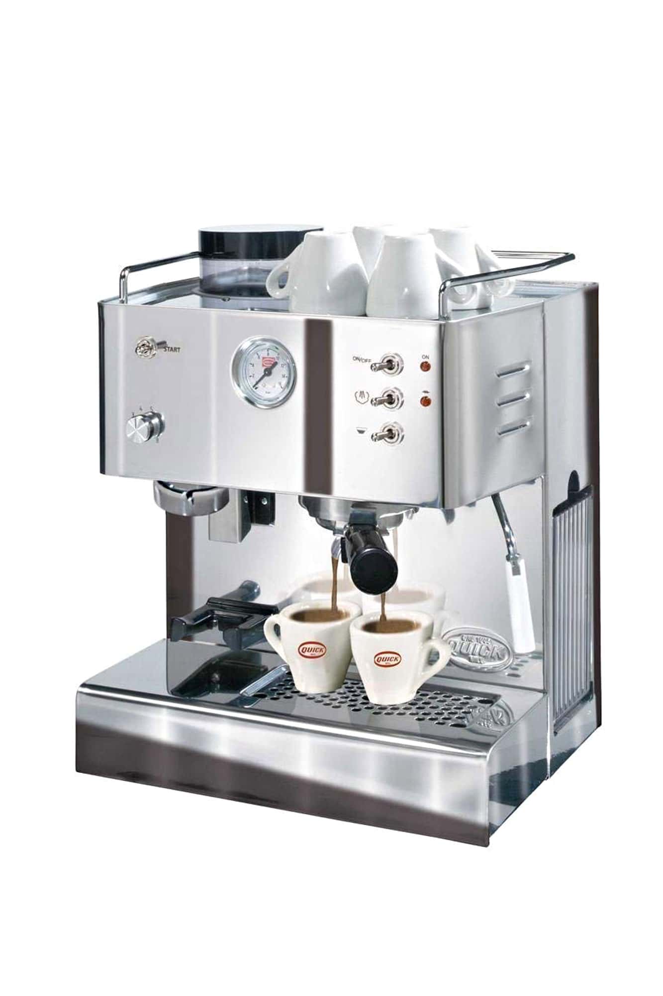 Espressomaschine mit Kaffeemühle Quick Mill Pegaso 03035