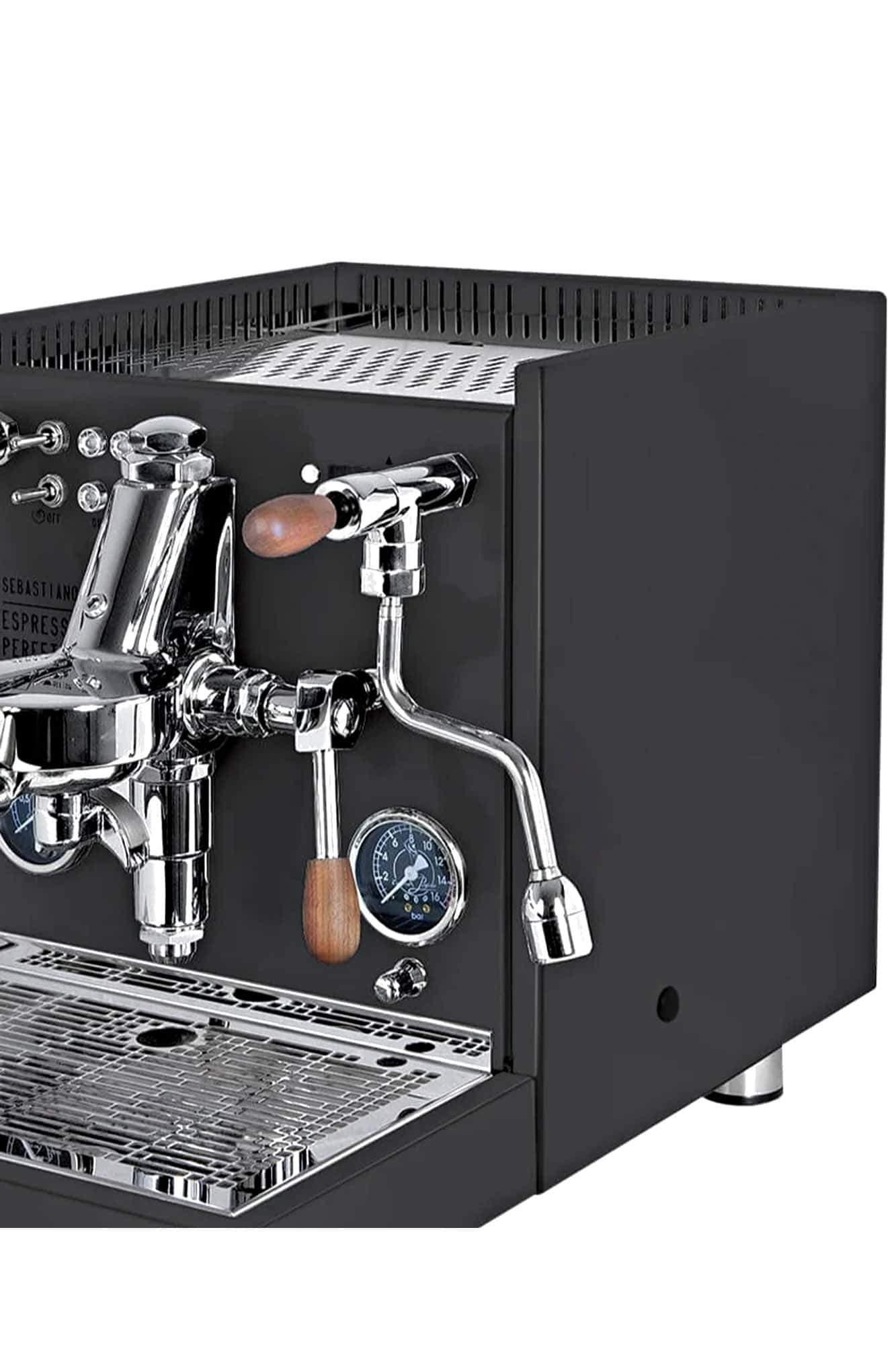 Dualboiler-Espresso Siebträgermaschine Quickmill Sebastiano 0995EP