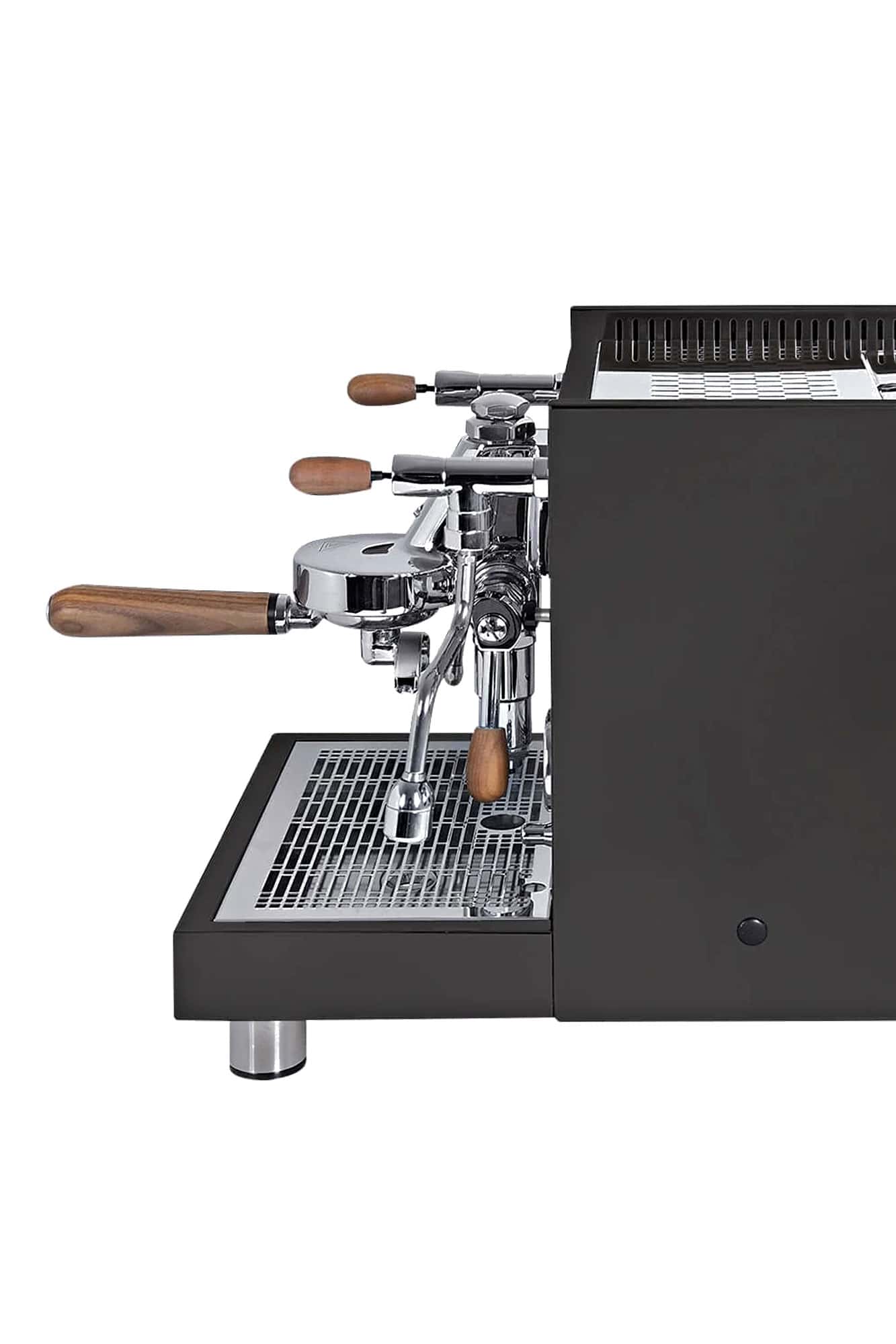Dualboiler-Siebträger  Espressomaschine Quickmill Sebastiano 0995EP Seitenansicht