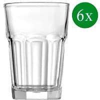 Ritzenhoff & Breker Latte-Gläser-Set Riad, modern, 6-teilig, 350 ml
