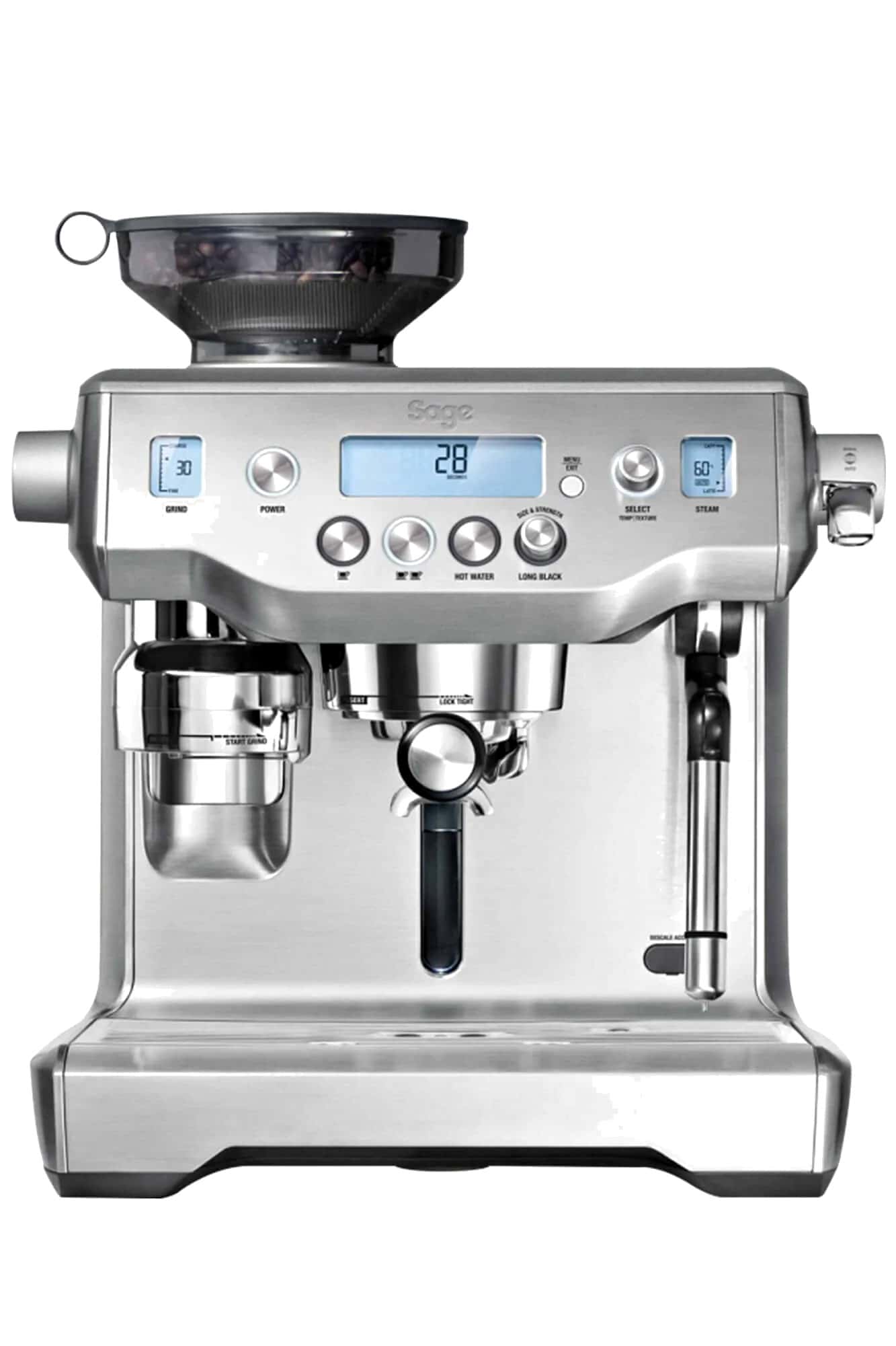 Espressomaschine mit Kaffeemühle Sage the Oracle SES980
